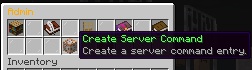 Admin Create Command